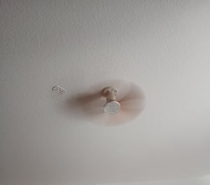 40W 52CM Deckenventilator mit Beleuchtung, LED Deckenleuchte mit Ventilator, 3 Windstufen,  3 Modi, Timer,  Leise Lampe mit Ventilator Schlafzimmer Kunden-Foto 2