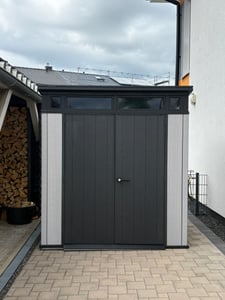 Keter Artisan 7x11 Gartenschuppen Kunden-Foto 2