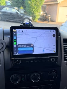 Android Autoradio 10 Zoll 64GB für Benz Sprinter VW Crafter 2009-2016 mit CarPlay & Android Auto Navigation & Bluetooth Kunden-Foto 3