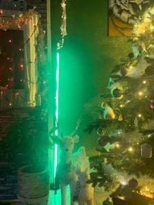 LED Stehlampe RGB ​Dimmbar Stehleuchte Bluetooth App-Steuerung Musik Sync Lichtsaeule Ecklampe Standleuchte mit Fernbedienung Kunden-Foto 1
