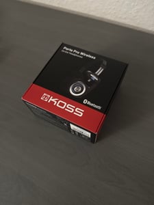 Koss Portapro Kabellose Kopfhörer Schwarz  Schwarz One Size Kunden-Foto 2