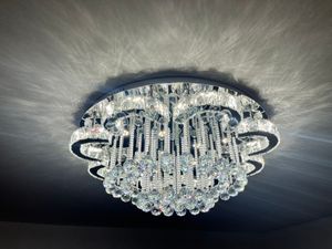 Żyrandol kryształowy LED