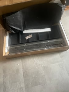 Kisha - Garten-Pflanzkübel mit Rankgitter und Sichtschutz 98x180x30 cm Pflanzbehälter aus Salbeigrünem Metall Kunden-Foto 2