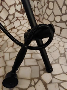 System prysznicowy Deszczownica Vintage Retro Black Regulowany reling prysznicowy 20 cm Zestaw prysznicowy Prysznic ręczny Zestaw prysznicowy do łazienki Zdjęcie produktu od klienta nr 1