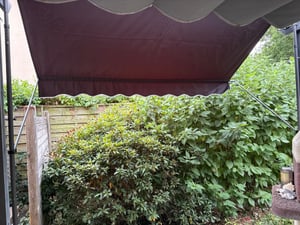 ALIGHTUP Marquise de balcon 250x120x(200-300) cm Marquise š€ bras articulšŠs Marquise š€ pinces Marquise solaire balcon sans percer - Ombrage terrasse & balcon Photo du client 1