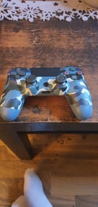 Kompatibler PS4-Controller – DualShock Wireless Bluetooth Präzise Steuerung weiß Kunden-Foto 1