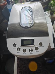 AREBOS Macchina per il pane 1500g con 15 programmi 2 ganci per la pasta 850W Nero Foto del cliente 3