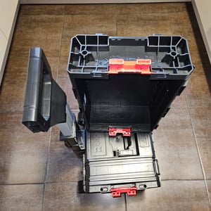 Qbrick System PRO Box 130 2.0 stapelbar 450 x 310 x 130 mm 9 l IP54 Kunden-Foto 1