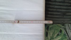Schlaftroll comfortschuim topper 140 x 190 cm - 5 cm hoog - grijze microvezelhoes - wasbaar tot 60°C Klantenfoto 2