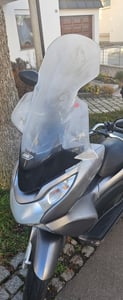 Transparentný výmenný predný štít GIVI 58 x 44,5 cm pre HONDA Forza 125-300 Fotografia od zákazníka č. 2