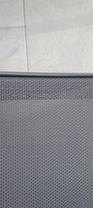 Outdoorstuhl Gartenstuhl Stapelstuhl Metall Textilen Anthrazit Kunden-Foto 2