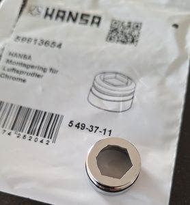 HANSA Montagering für Luftsprudler - Abtropfring komplett - 59913654 Kunden-Foto 1