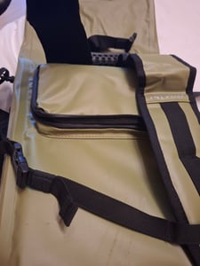 HITWAY Sacoche vélo porte-bagages, matériau étanche , 20-29L Sacoche porte-bagages avec réflecteurs, avec poignée de transport Photo du client 3