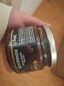 Crema Spalmabile con Cioccolato Fondente - Haselnusscreme mit 20% dunkler Schokolade - cremig und zart - 6x 360 g + italian Gourmet polpa 400g Kunden-Foto 1