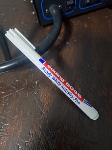 edding industriemarker e-8046 weiß 10 stück Kunden-Foto 1