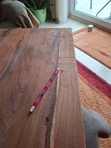 vidaXL Tischplatte 90x20x3,8 cm Rechteckig Massivholz Akazie Kunden-Foto 1