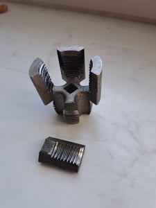 Rohrgewindewerkzeug‑Set 2‑teilig Pipepro 1/2" und 3/4" Kunden-Foto 1