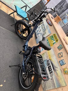 20 * 4,0 palců LCD Fat Foldable E- Bike E-Mountainbike Electric Bike 13Ah 100Km SHIMANO 7 25km/h E skládací kolo s košíkem, E-bike skládací kola pro muže ženy Fotografie od zákazníka č. 2