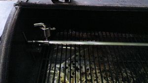 TAINO Drehspieß für Gasgrill PLATINUM, PLATINUM YAMARA und BLACK 4- und 6-Brenner Motor Grillspieß Edelstahl Kunden-Foto 2