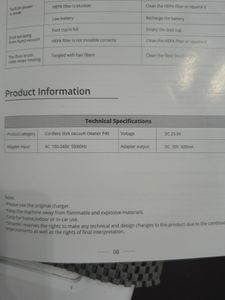 SmartAI P40 kabelloser Staubsauger herausnehmbarer Ersatzakku, 7 * 2500 mAh Akkukapazität, bis zu 45-50 Minuten Betriebszeit Kunden-Foto 73