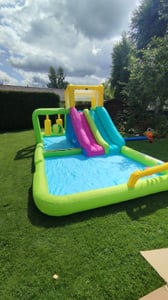 Bestway®  H2OGO!® Mega-Wasserpark mit Dauergebläse Splash Course 710 x 310 x 265 cm Kunden-Foto 1