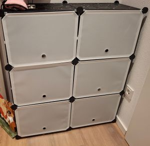 FCH Skriňa na topánky, regál na topánky, DIY modulárny systém, modulárna skriňa na topánky, stena na zasúvanie, 2-radová, 7 políc, 14 priehradiek, 72 × 32 × 122 cm, čierna Fotografia od zákazníka č. 1