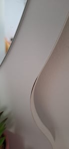 Tavolino da toilette Armadio per il trucco con specchio e sgabello per la camera da letto Katrina Foto del cliente 2