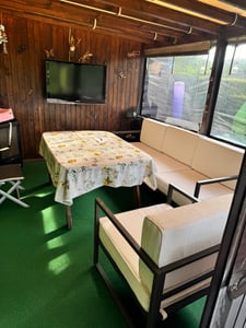 tectake® Garten-Loungesessel Comosa, XXL-Polsterung Kunden-Foto 1
