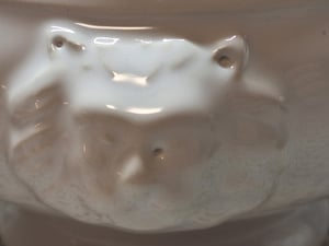 6x LEO Lion's Head Tureens 250ml bílá 6 osob Polévková miska Kamenina Fotografie od zákazníka č. 1