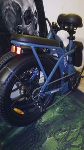 HillMiles E Bike, E-Bike Klapprad mit 36V 13Ah Akku bis zu 80-100km, 20 *3.0 Zoll, 7-Gang SHIMANO, 250W Motor & 25km/h MilePort 1 Kunden-Foto 20