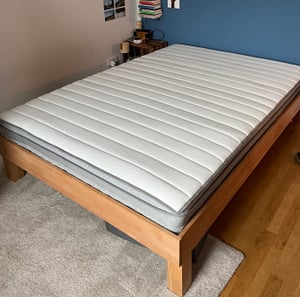 Hochwertige 7-Zonen Tonnentaschenfederkernmatratze | 90 x 200 cm | 21 cm hoch | H3 | mittelfest | DREAMSTAR Tape Edge Kunden-Foto 1
