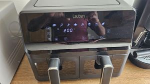 Lauben DualZone® Air Fryer 8000BC Fotografia od zákazníka č. 5