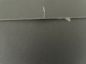 Pavimento CV Expotop extra resistente all'abrasione Pavimento in PVC espanso monocolore antracite 200x300 cm Foto del cliente 2