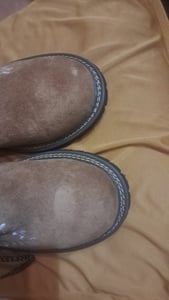 PAULGOS Trachtenschuhe Echt Leder Haferlschuhe Haferl Stickerei in 4 Farben Gr. 39-47 Kunden-Foto 2