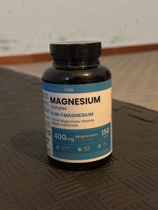 Vitastrong Magnesium 5-in-1 Komplex – 400mg – 150 Tabletten – Glycinat, Citrat, Carbonat & Malat – Energie, Muskel- & Knochengesundheit – GMO-frei Kunden-Foto 7