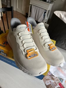 Skechers Bobs Squad Chaos Daily Hype Off White Größe EU 44 Kunden-Foto 1