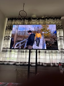Yaheetech TV Ständer TV Bodenständer für 32-75 Zoll TV mit Rollen & 3 Ablageflächen, Max. VESA 600 x 400 mm Kunden-Foto 2