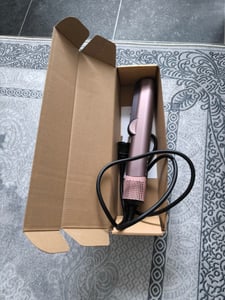 2-in-1 Haarglätter, Haartrockner, 1500 W, professioneller Föhn, schnell trocknend, geräuscharm, mit warm/kaltem Knopf, 3 Geschwindigkeiten Kunden-Foto 1
