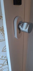 Premium Zylinder Schutzrosetten, Farbe:Weiß RAL 9016, Form:Oval Kunden-Foto 1