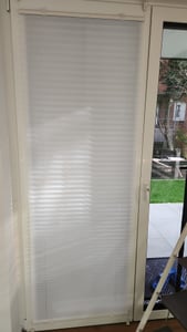 Rolety plisowane Klemmfix bez wiercenia 60 x 120 cm Rolety przeciwsłoneczne Napinane Rolety plisowane chroniące przed światłem  Rolety do okien i drzwi  Białe Zdjęcie produktu od klienta nr 1