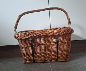 Cestino per bicicletta in vimini Basil Dublin Square - 49x34x27 cm Foto del cliente 2