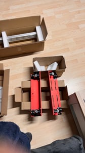 Carrello di fresatura VEVOR 1625 mm, dispositivo portatile regolabile per la levigatura dei pannelli, carrello di fresatura fai-da-te per la lavorazione del legno, dispositivo di guida per pannelli, pialla di rifinitura per la levigatura del legno Foto del cliente 4