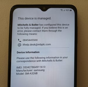SAMSUNG SM-A326BZKVEUB SAMSUNG Galaxy A32 5G Dual-SIM-Smartphone schwarz 128 GB Foto del cliente 1