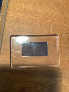 20 Stück Mini Magnetisch Bilderrahmen für Fotos 7 x 4,5 cm, Klares Acryl Bilderrahmen für Kühlschrank Hochzeiten Parteien Kunden-Foto 1