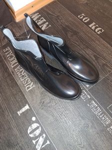 LEMIGO Damen Gummistiefel Knöchel Kurze Regenstiefel Elke (Schwarz, 39 EU) Kunden-Foto 1