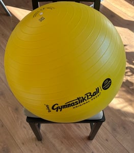 Original Pezzi® Gymnastikball MAXAFE - platzsicher - perlweiß Kunden-Foto 1