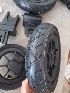 Lionelo Bianka 3in1 Kinderwagen, Autotransporter, Autositz, klappbar, Travel System Rückenlehne verstellbar 360o Räder Polsterung, Verdeck XXL-Schwarz Kunden-Foto 5