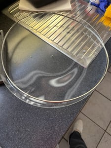 Elektrische Multifunktions-Pfanne Pizzapfanne Elektro mit Deckel 42 x 9 cm 1500W Kunden-Foto 1