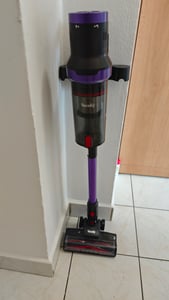 Accu-stofzuiger voor hardhouten vloeren, tapijten en dierenharen, 35 kPa zuigkracht, 30 minuten gebruiksduur zonder zak, anti-verstrengeling, 5-traps filter, 465W vermogen Klantenfoto 3