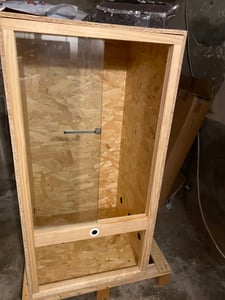 Repiterra® Terrarium Seitenbelüftung Holzterrarium OSB Holz Terrarien 100x50x50 Kunden-Foto 1